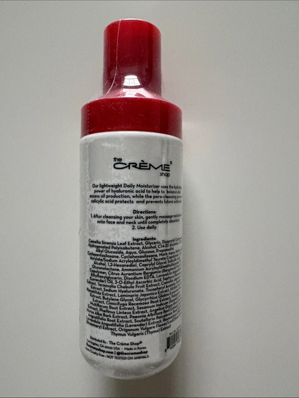 NWT The Creme Shop What Acne? Daily Moisturizer